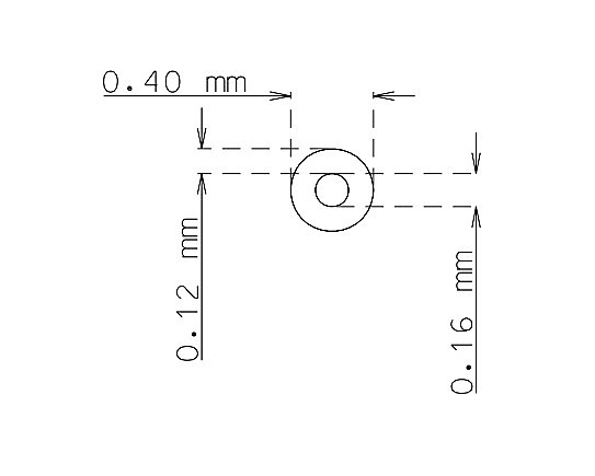 Tubo capilar en acero inoxidable de 0.4 mm x 0.12 mm Calidad 304 DURO